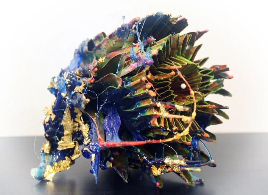 Distillate Flower, from the sculpture series.