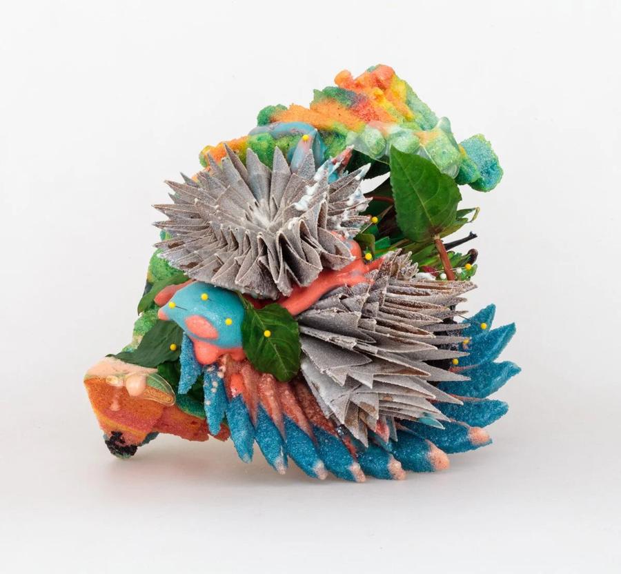 Distillate Flower, sculpture